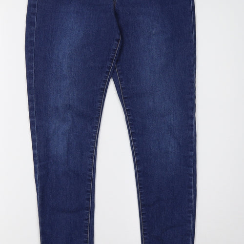 Bonmarché Womens Blue  Denim Skinny Jeans Size 10 L30 in