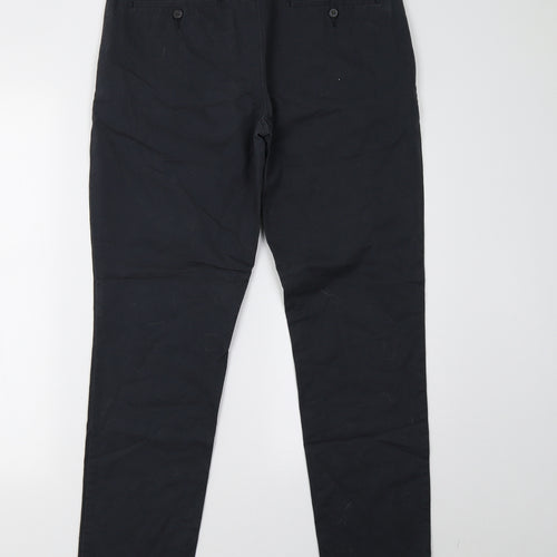Sainsburys Mens Blue   Chino Trousers Size 32 L30 in