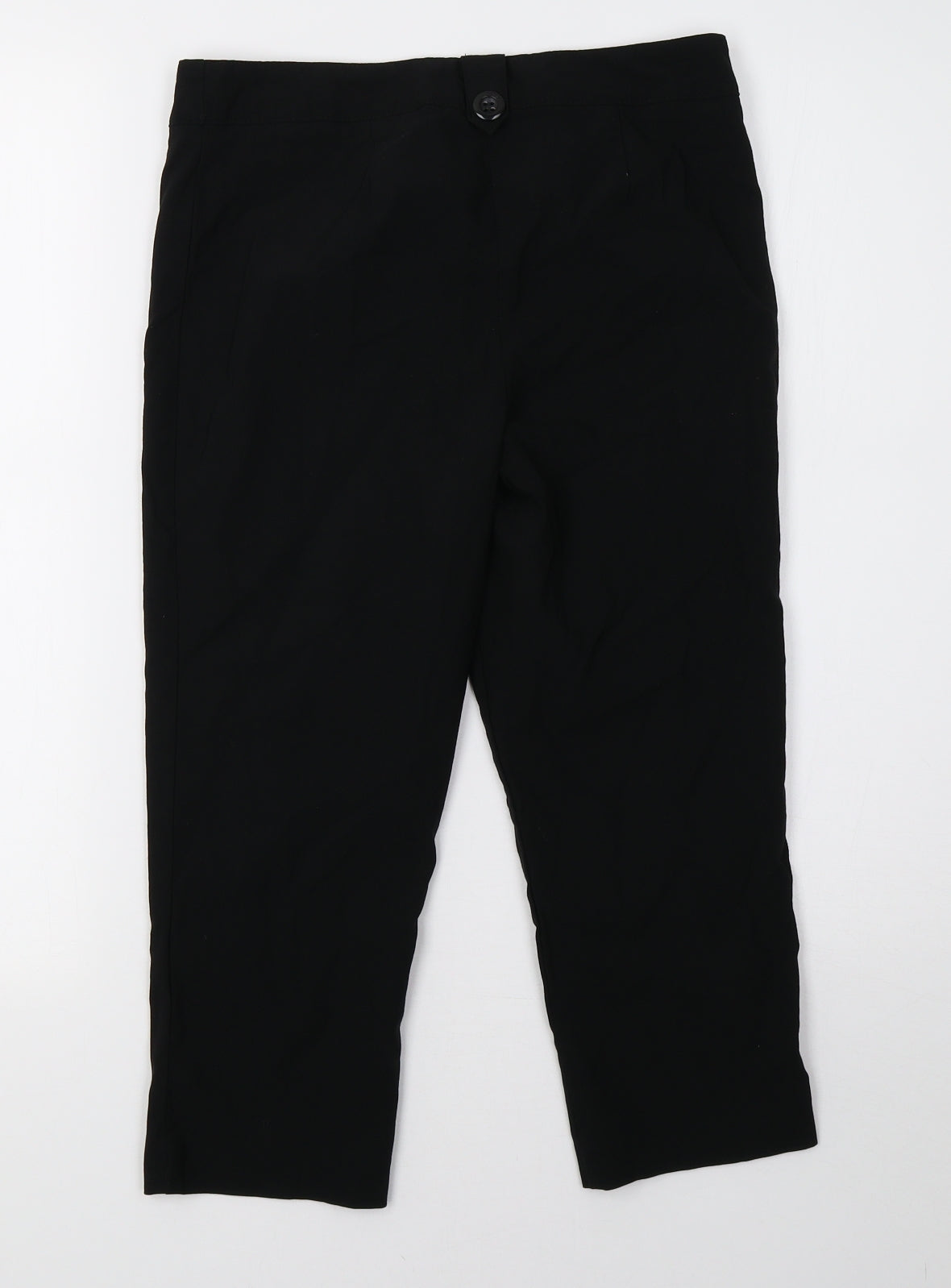 Matalan Womens Black   Paperbag Shorts Size 10