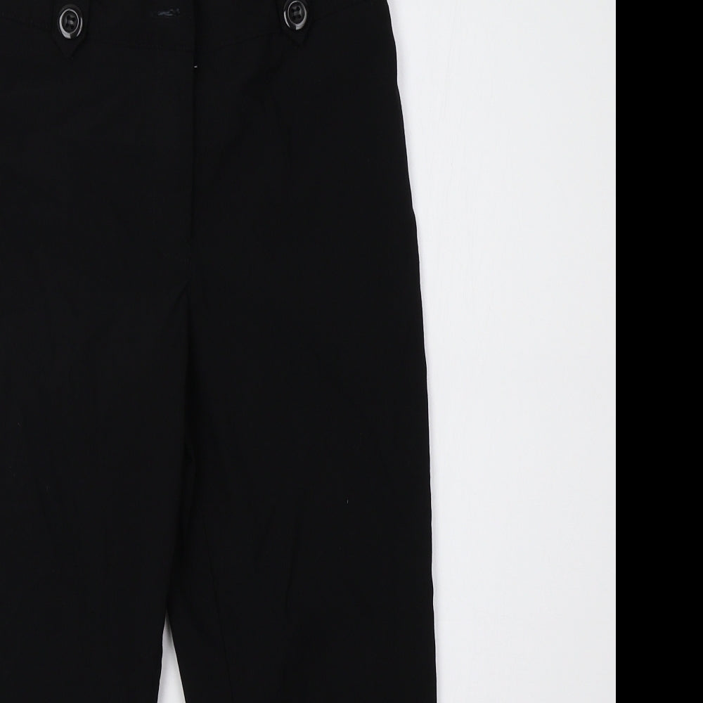 Matalan Womens Black   Paperbag Shorts Size 10