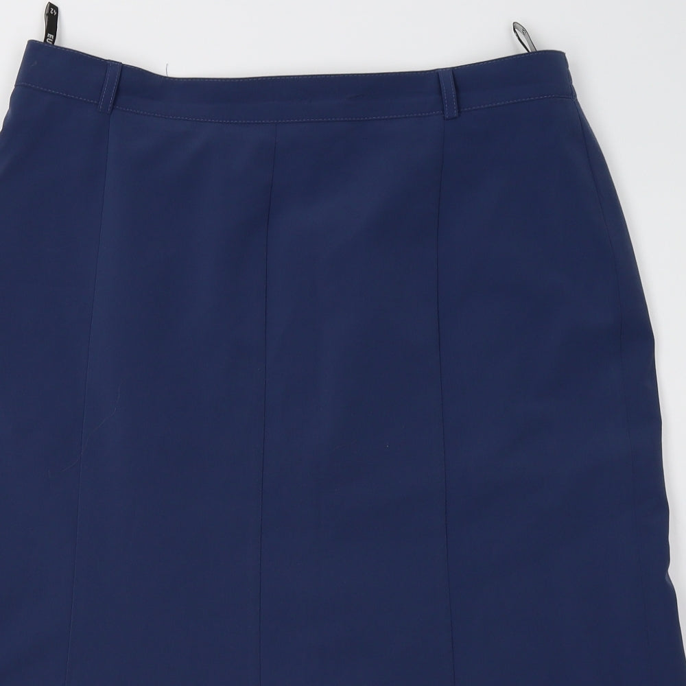 eugen klein Womens Blue   A-Line Skirt Size 16