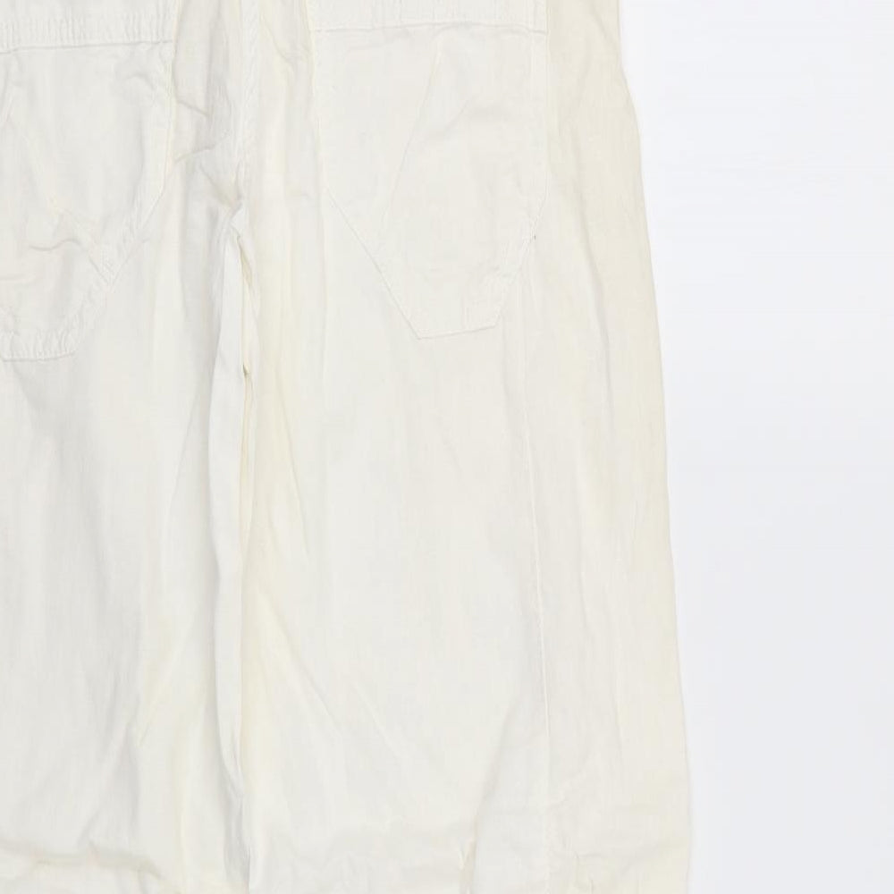 NEXT Womens Beige   Trousers  Size 12 L30 in