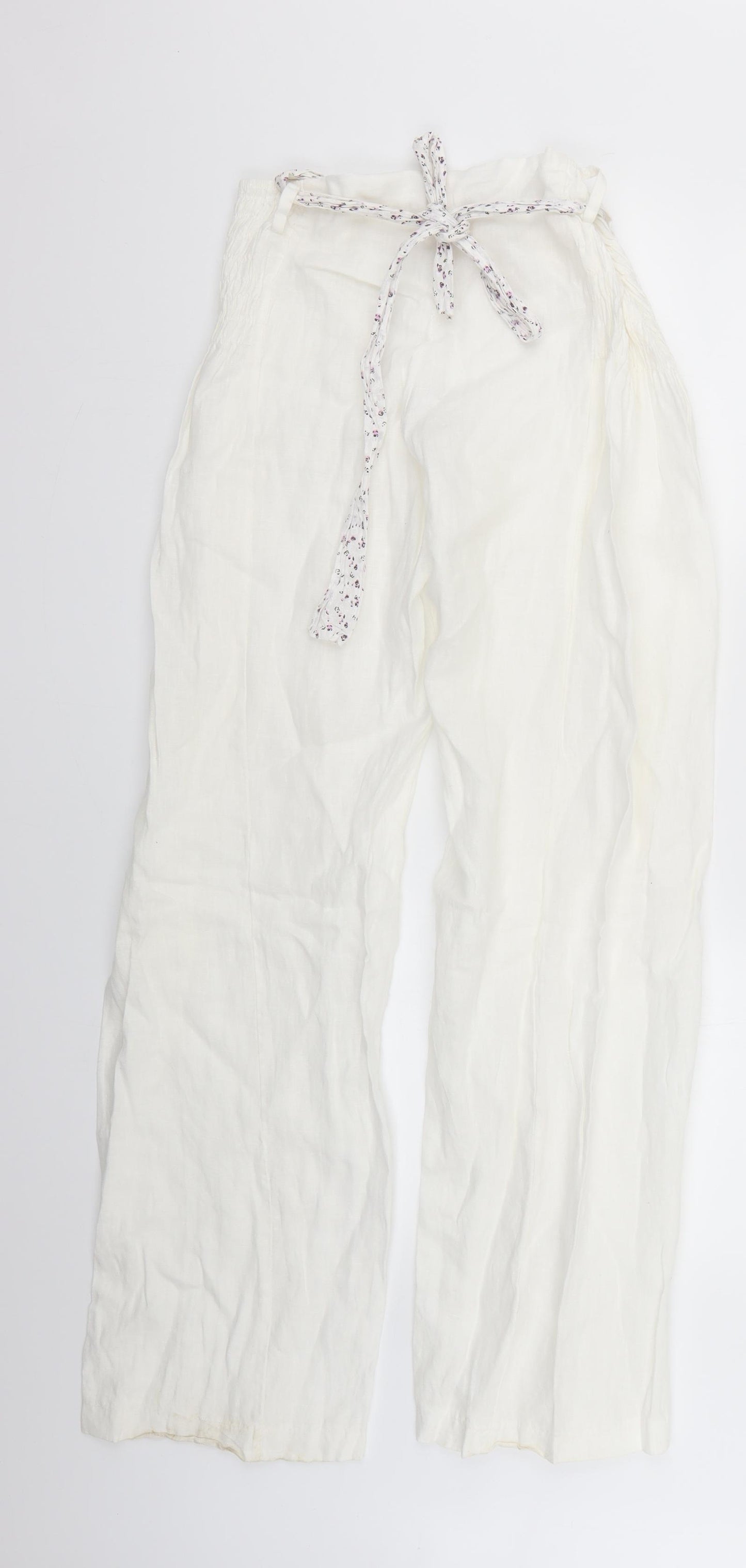 Preworn Womens White   Trousers  Size M L29 in