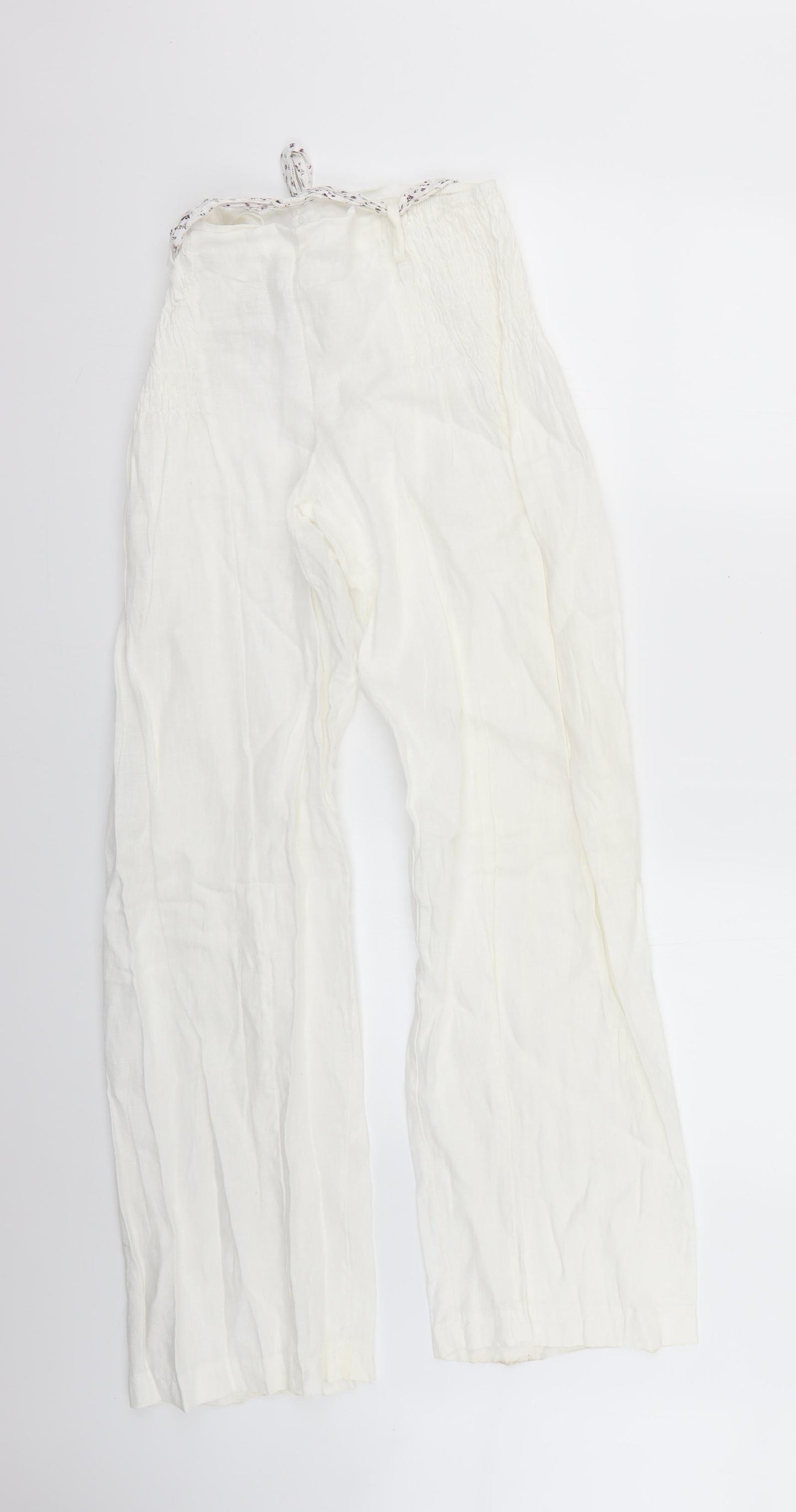 Preworn Womens White   Trousers  Size M L29 in