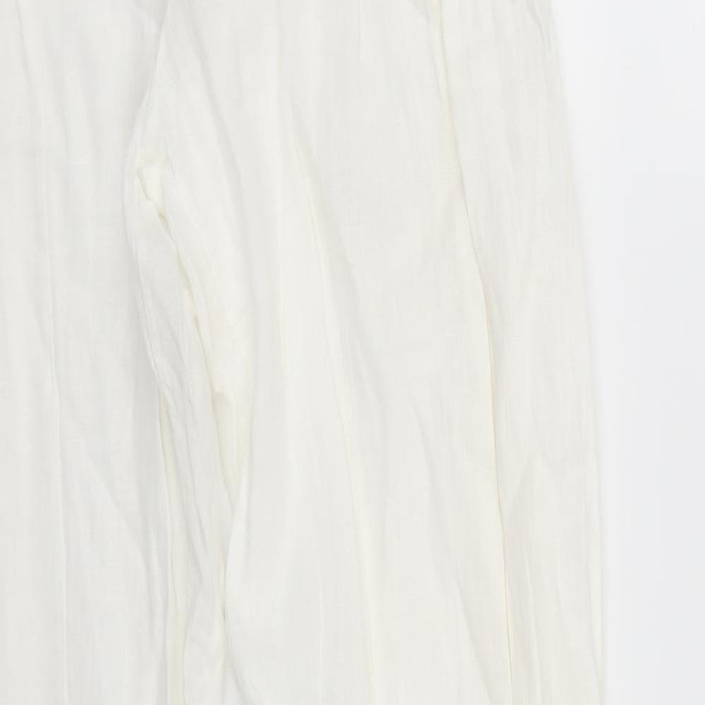 Preworn Womens White   Trousers  Size M L29 in