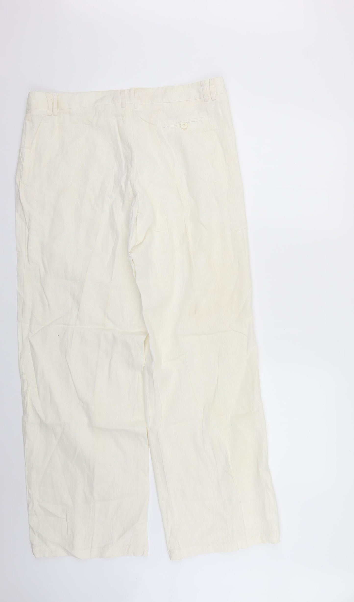 evie Womens Beige   Trousers  Size 16 L28 in
