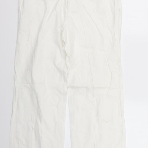 Bravissimo Womens White   Trousers  Size 12 L27 in