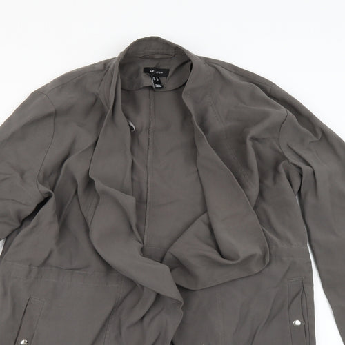New Look Womens Grey   Overcoat Coat Size 14