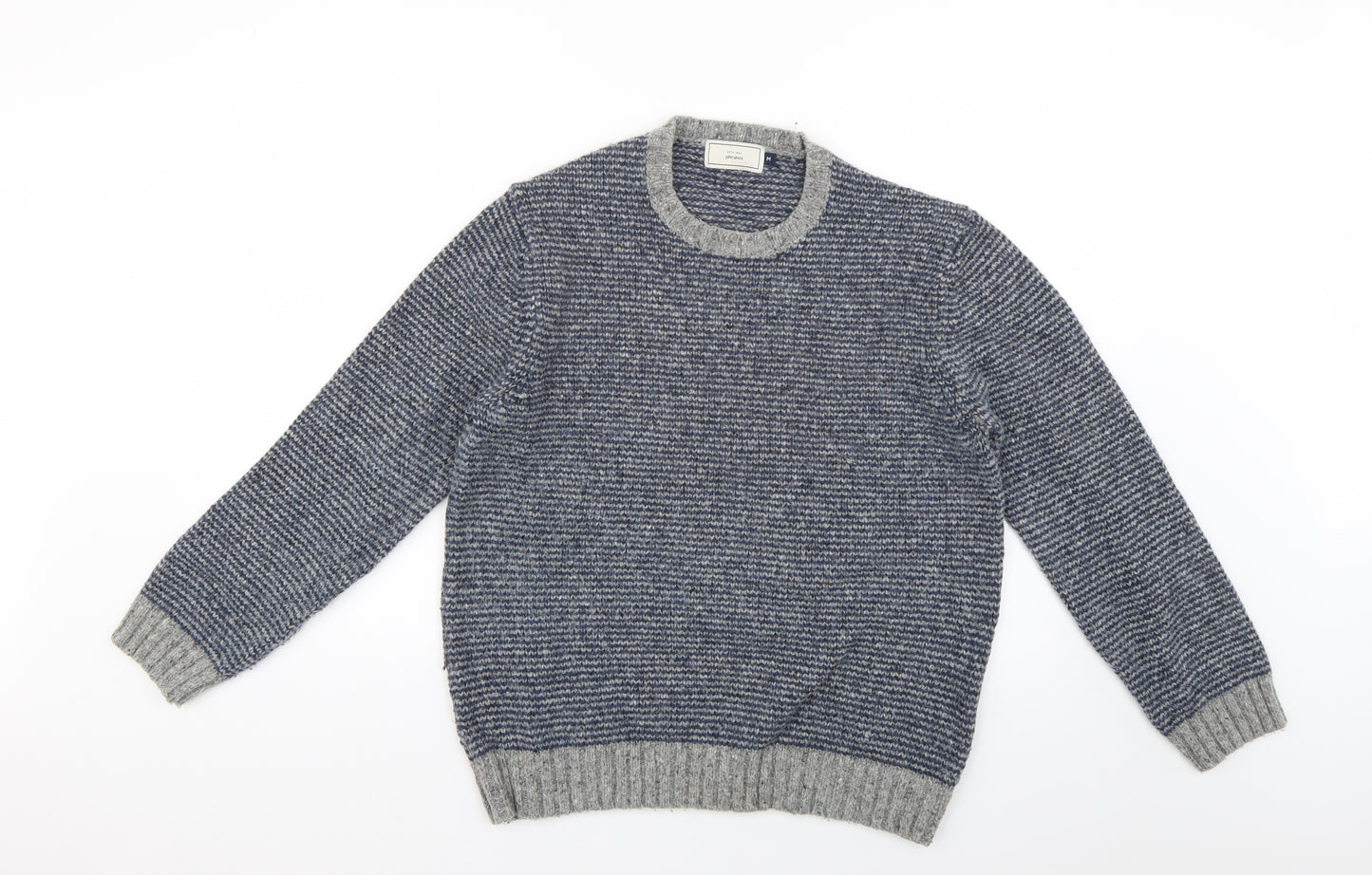 John Lewis Mens Multicoloured Argyle/Diamond  Pullover Jumper Size M