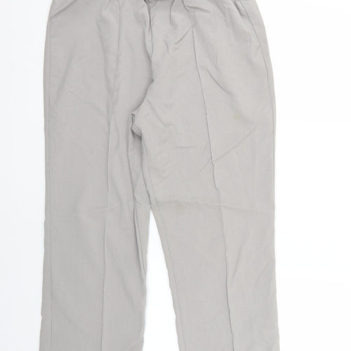 BASSINI Womens Grey   Trousers  Size 14 L23 in
