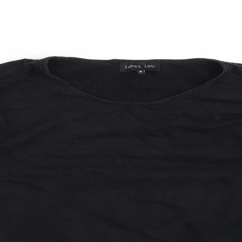 Label Lab Womens Black   Pullover Jumper Size 8