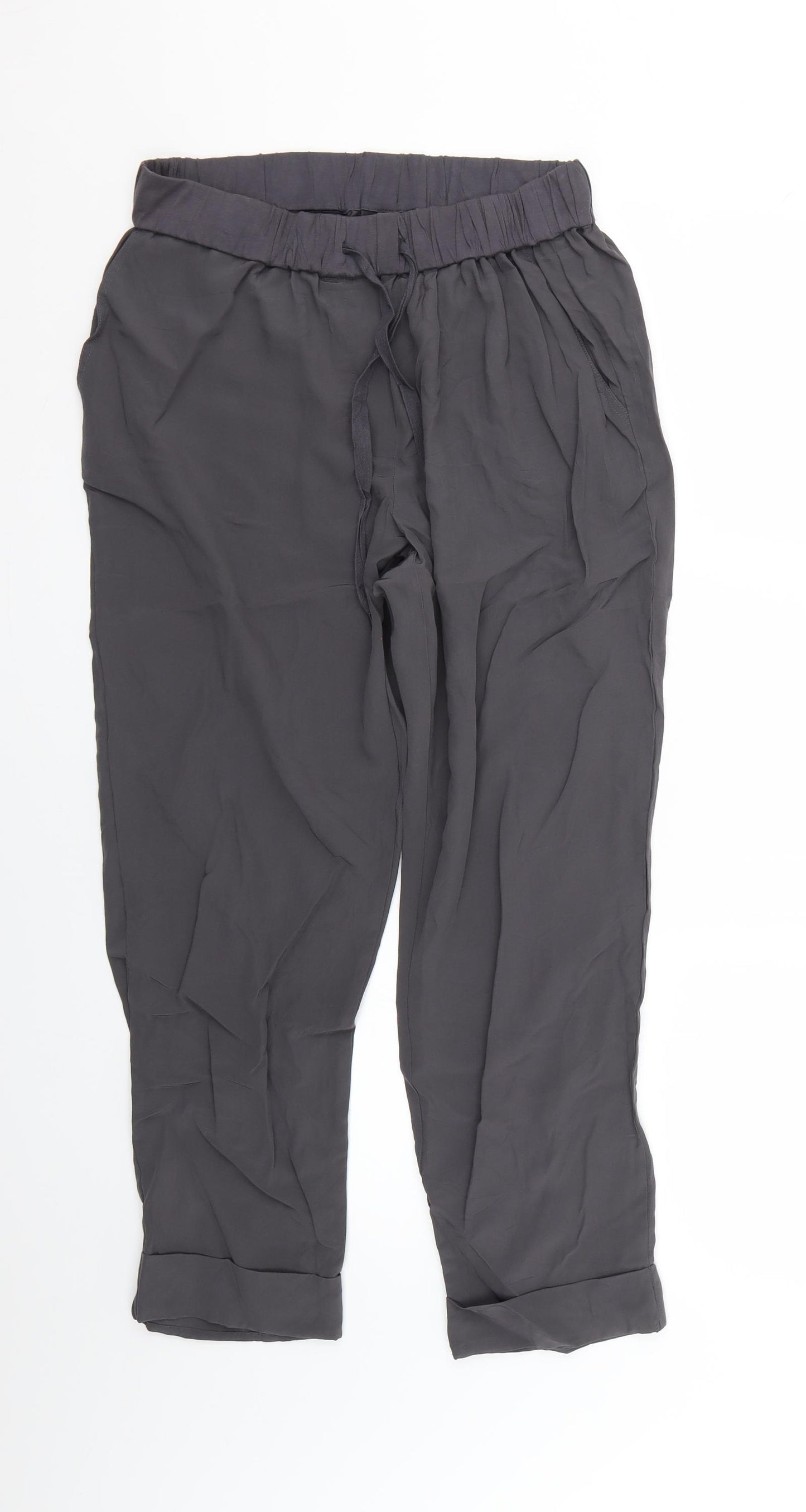 the white company Womens Grey   Trousers  Size 14 L23 in