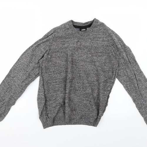 Burton Mens Grey   Pullover Jumper Size S