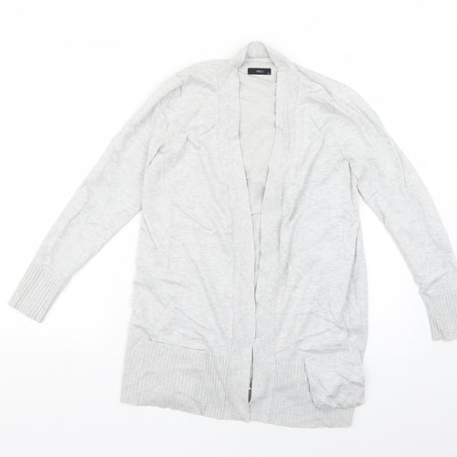 M&Co Womens Grey   Cardigan Jumper Size 10
