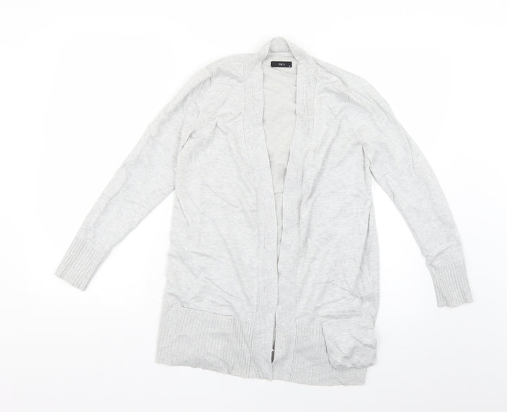 M&Co Womens Grey   Cardigan Jumper Size 10