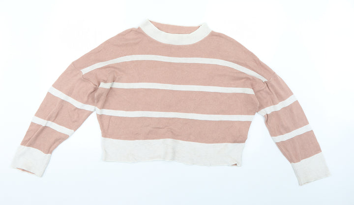 Atmosphere Womens Multicoloured Striped Pullover Jumper Size 14