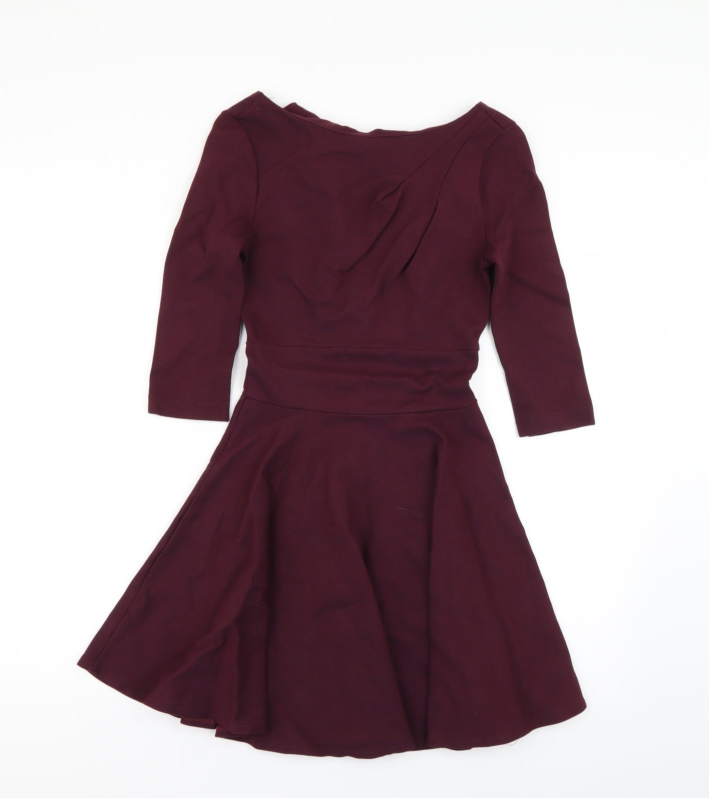 ASOS Womens Purple   Fit & Flare  Size 8