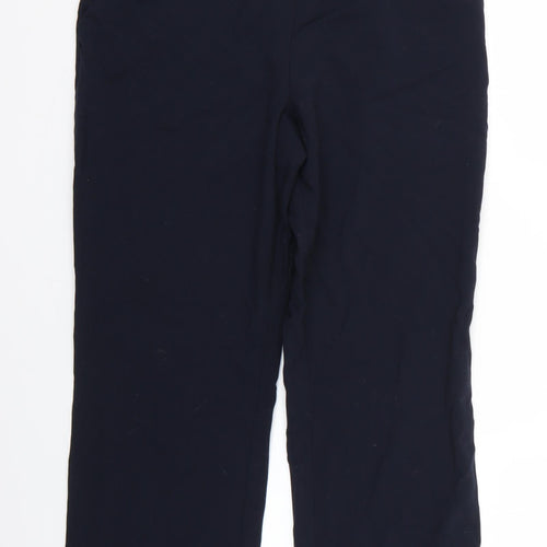 Marks and Spencer Womens Blue   Trousers  Size 12 L25 in