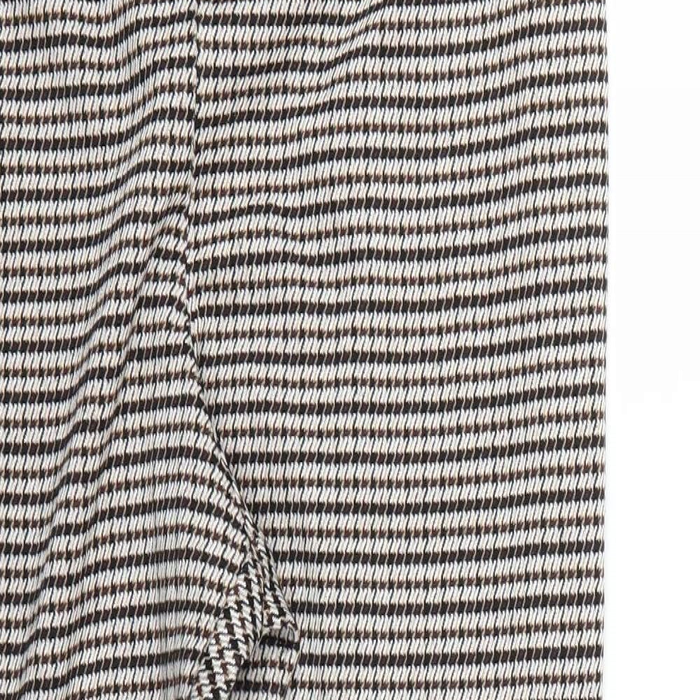 TU Womens Multicoloured Check  Trousers  Size 18 L26 in