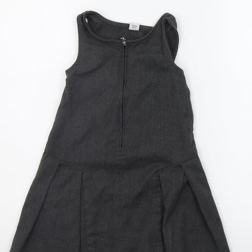 TU Girls Grey   A-Line  Size 4 Years
