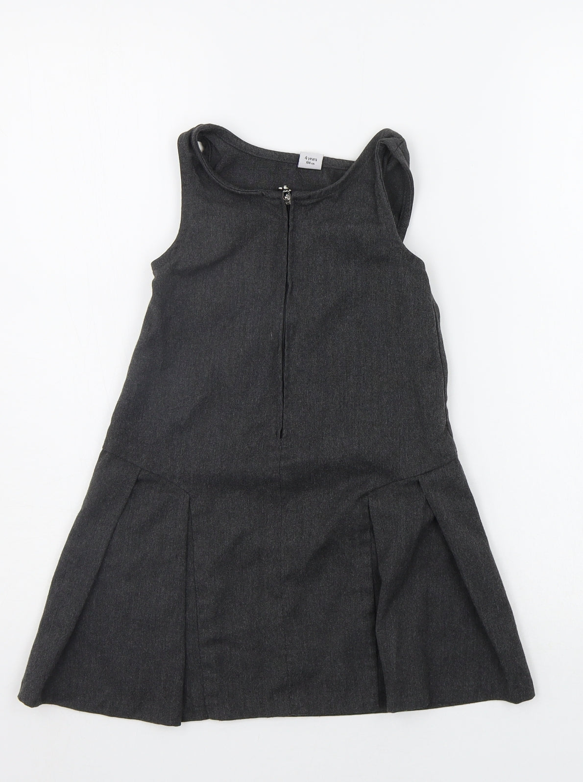 TU Girls Grey   A-Line  Size 4 Years