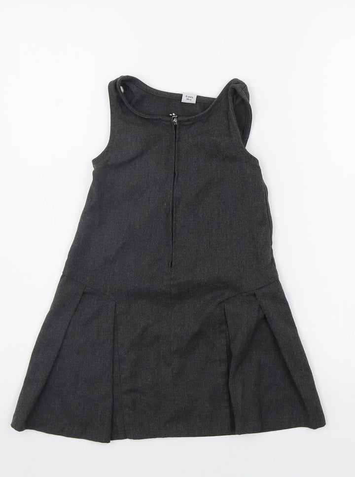 TU Girls Grey   A-Line  Size 4 Years