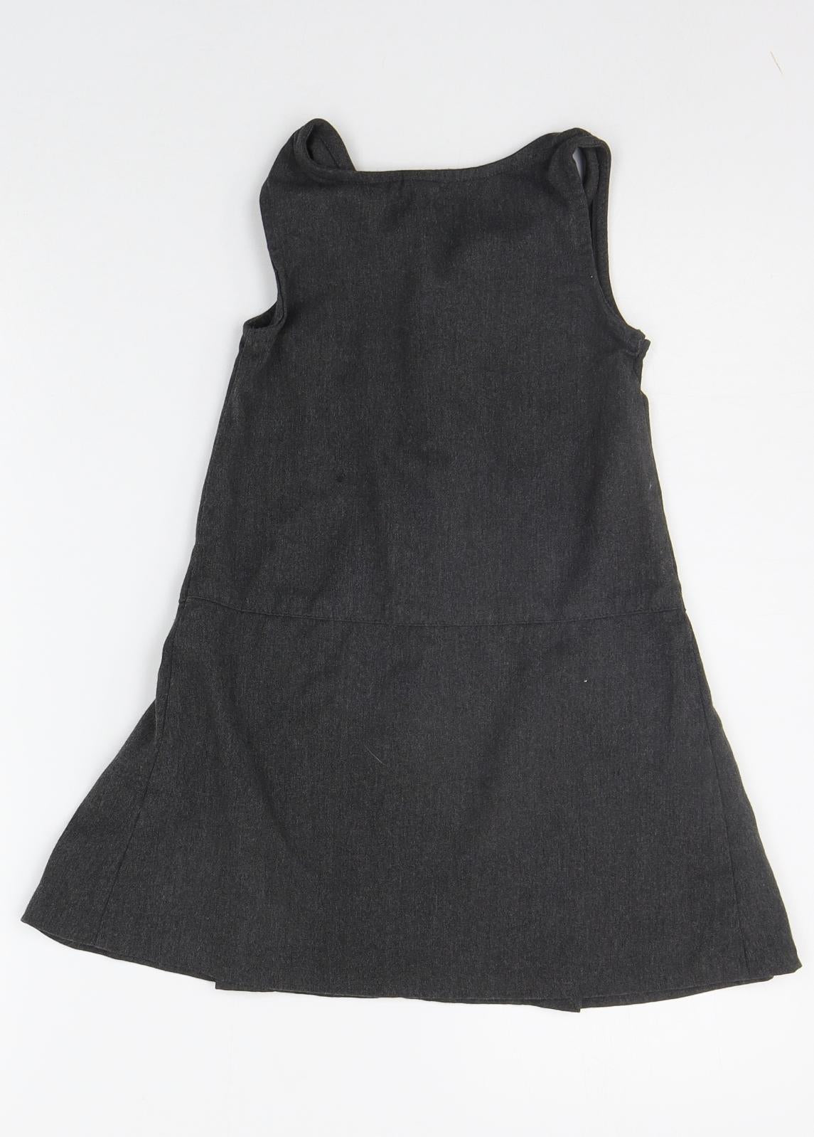 TU Girls Grey   A-Line  Size 4 Years