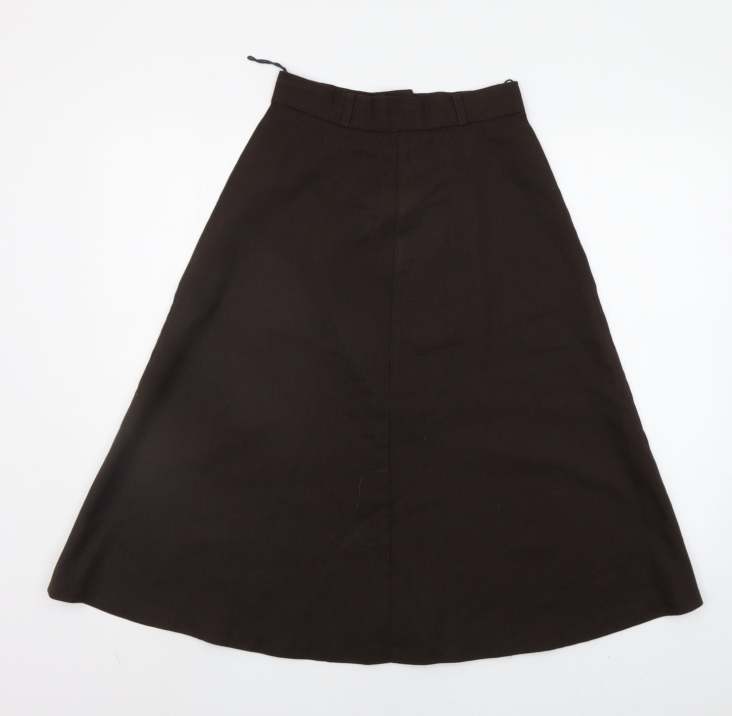 Preworn Womens Brown   A-Line Skirt Size 24 in