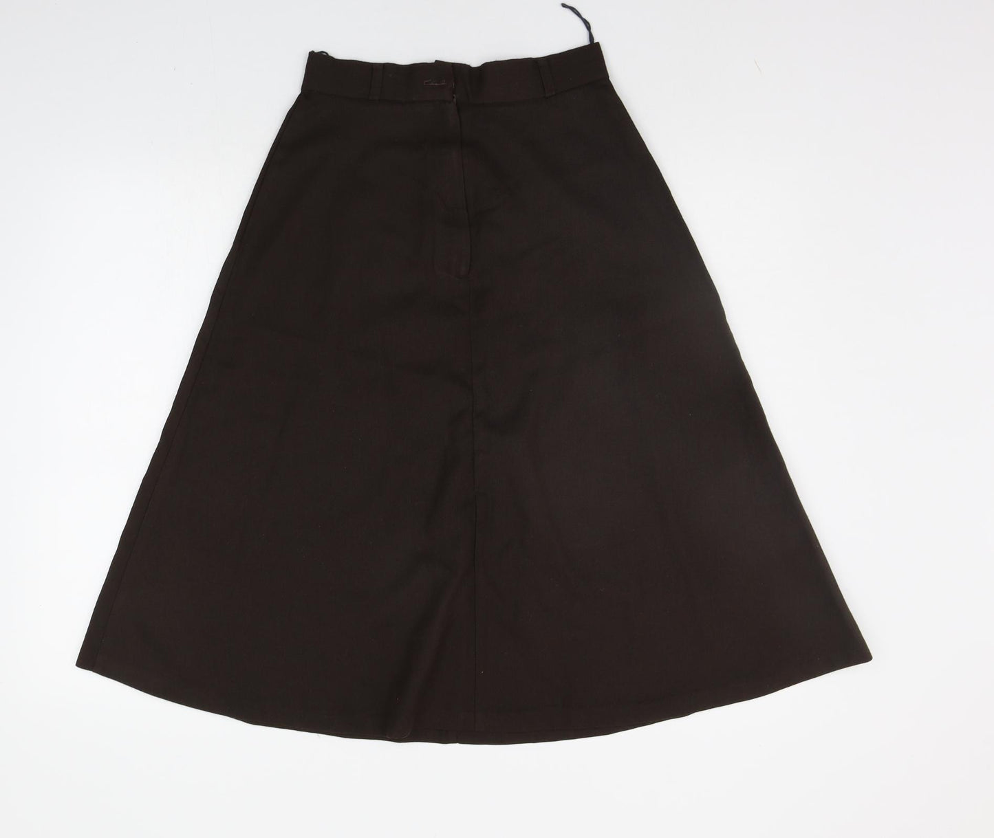 Preworn Womens Brown   A-Line Skirt Size 24 in