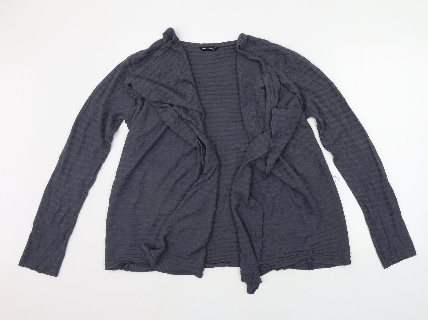 Select Womens Grey   Cardigan Jumper Size 14