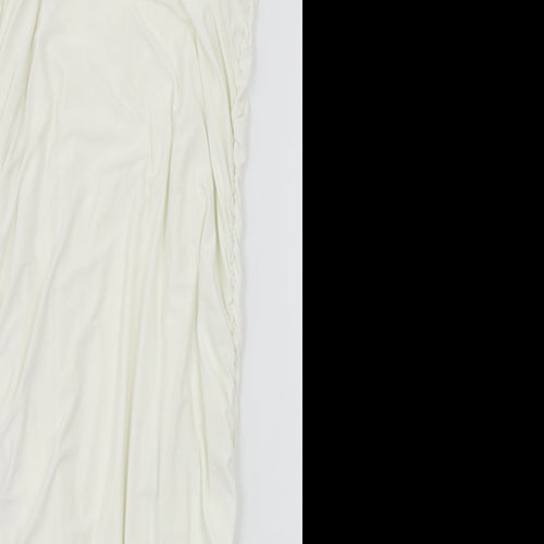 PRETTYLITTLETHING Womens White   A-Line  Size 10