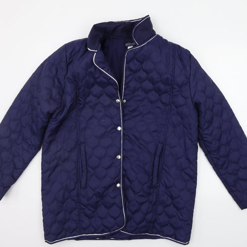 Gabriella Vicenza Womens Blue   Jacket Coat Size 14