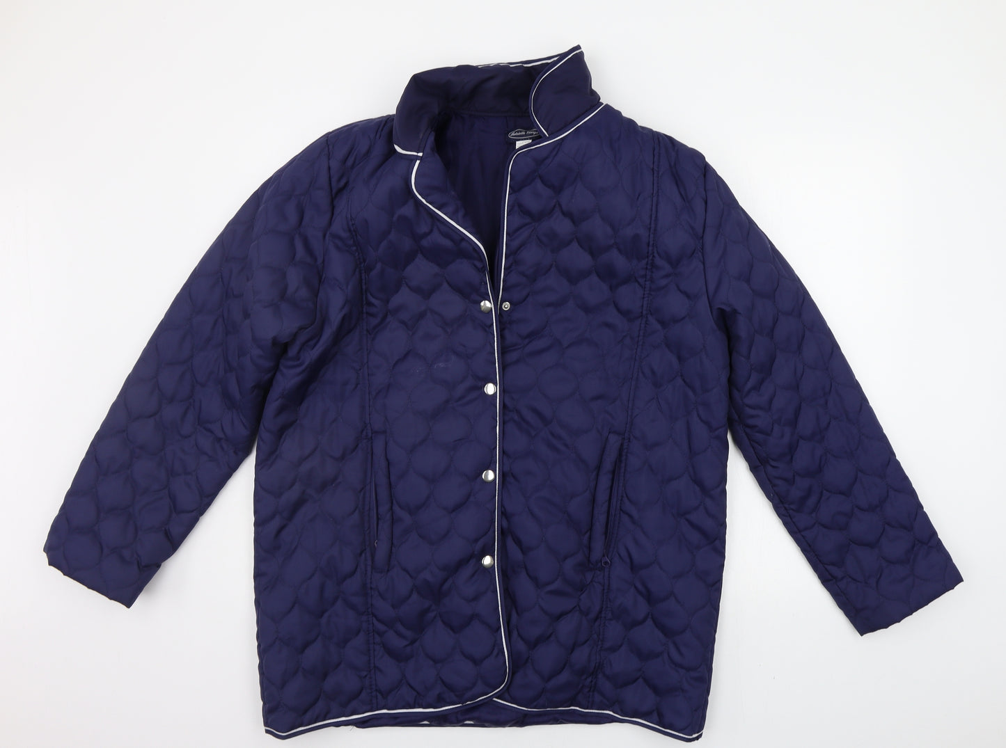 Gabriella Vicenza Womens Blue   Jacket Coat Size 14