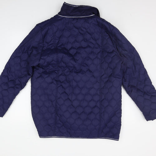 Gabriella Vicenza Womens Blue   Jacket Coat Size 14