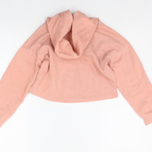 George Girls Orange   Pullover Hoodie Size 7-8 Years