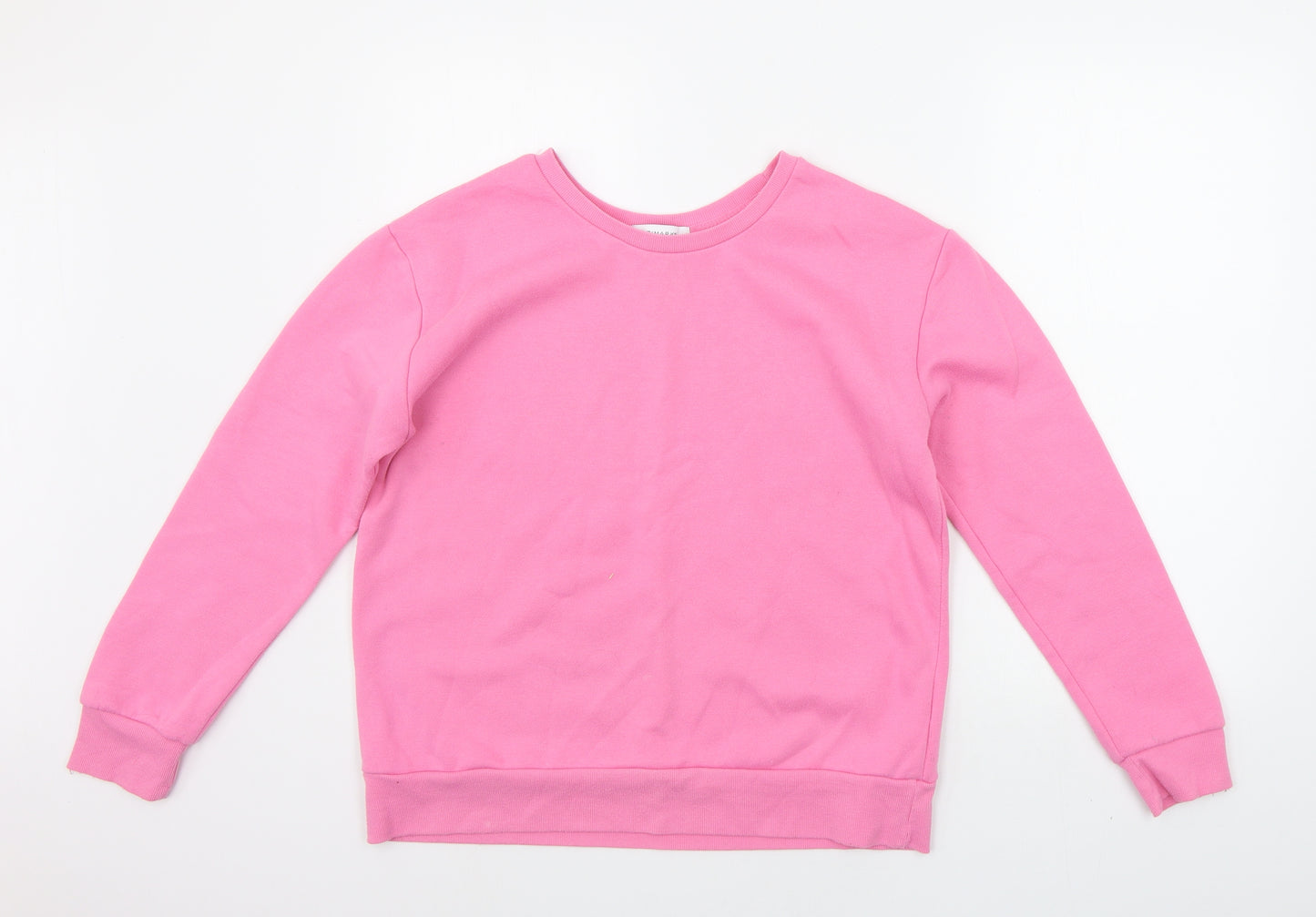 Primark Womens Pink Houndstooth  Pullover Jumper Size 14
