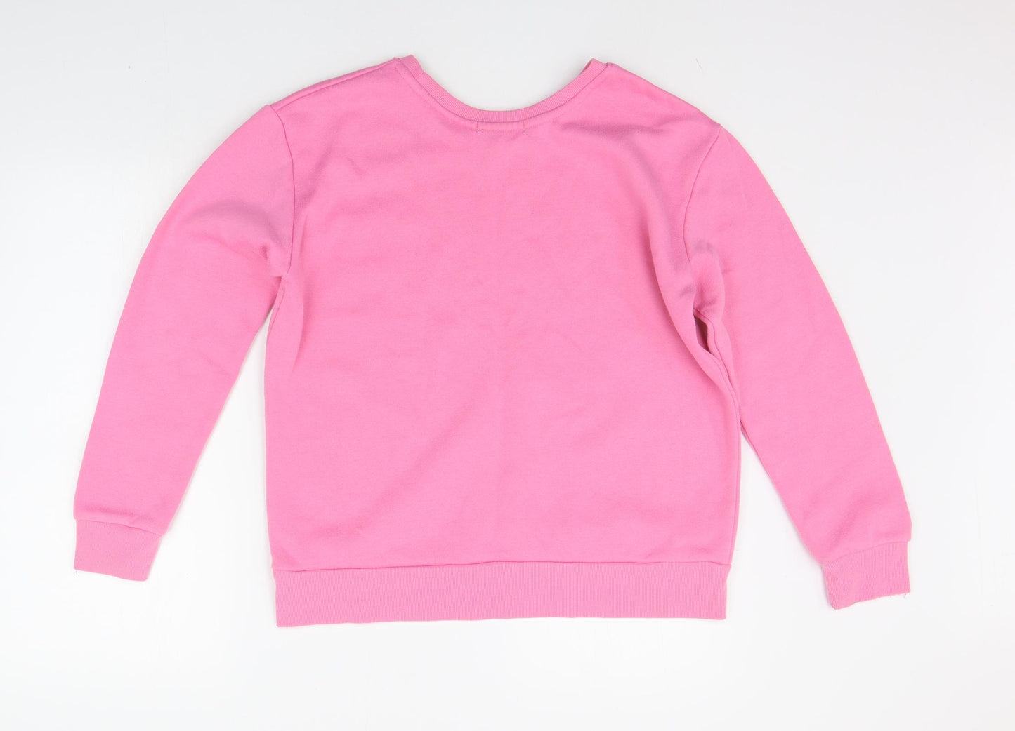 Primark Womens Pink Houndstooth  Pullover Jumper Size 14