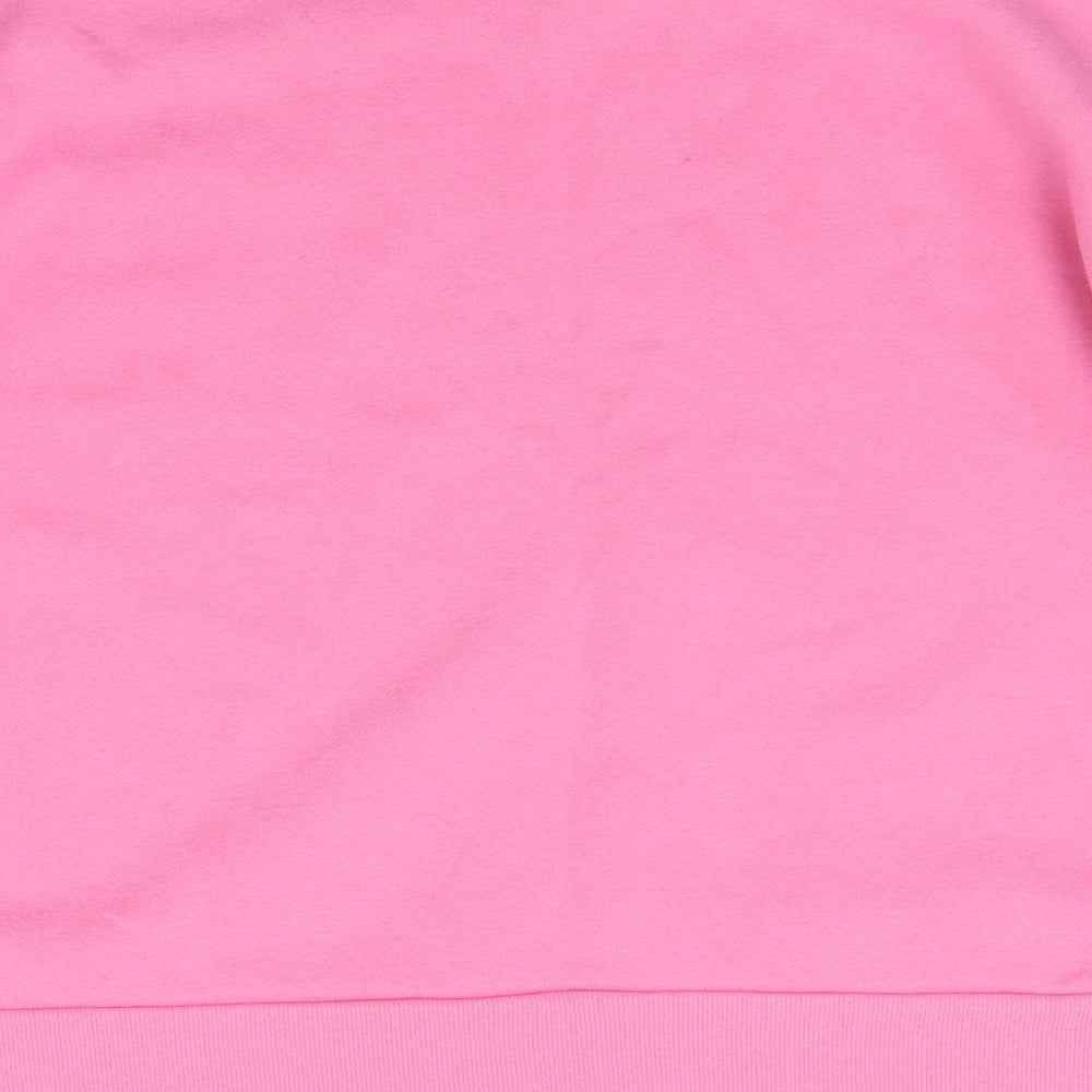 Primark Womens Pink Houndstooth  Pullover Jumper Size 14