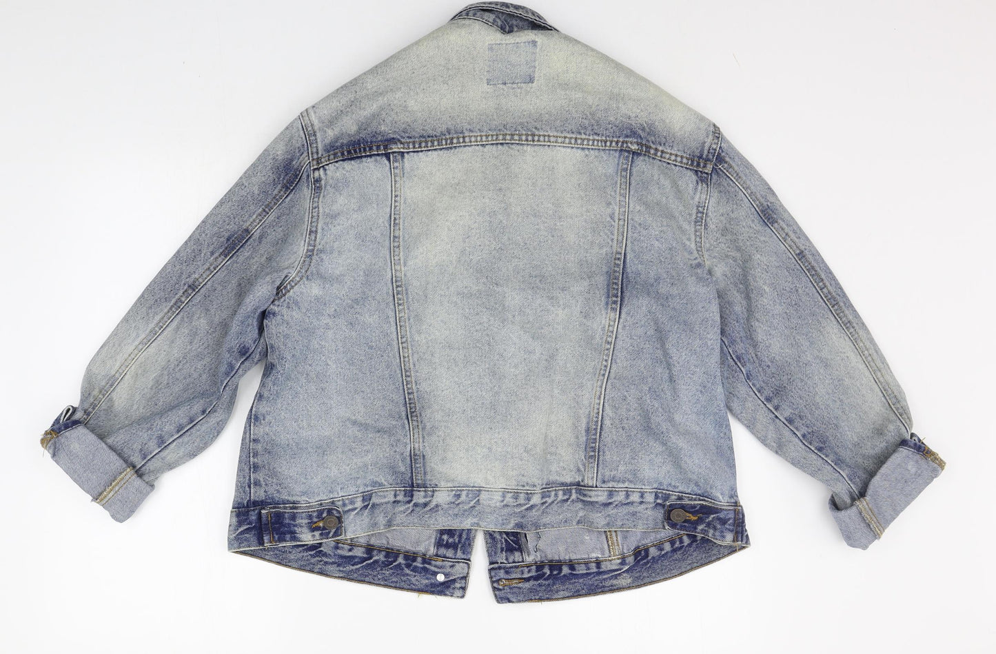 deniem co Womens Blue   Jacket Coat Size 18