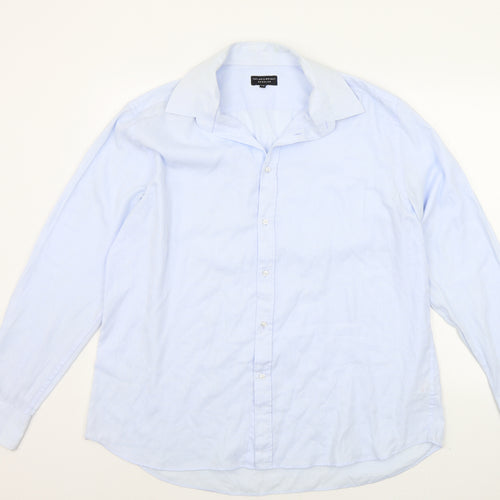 Matalan Mens Blue    Button-Up Size 17.5