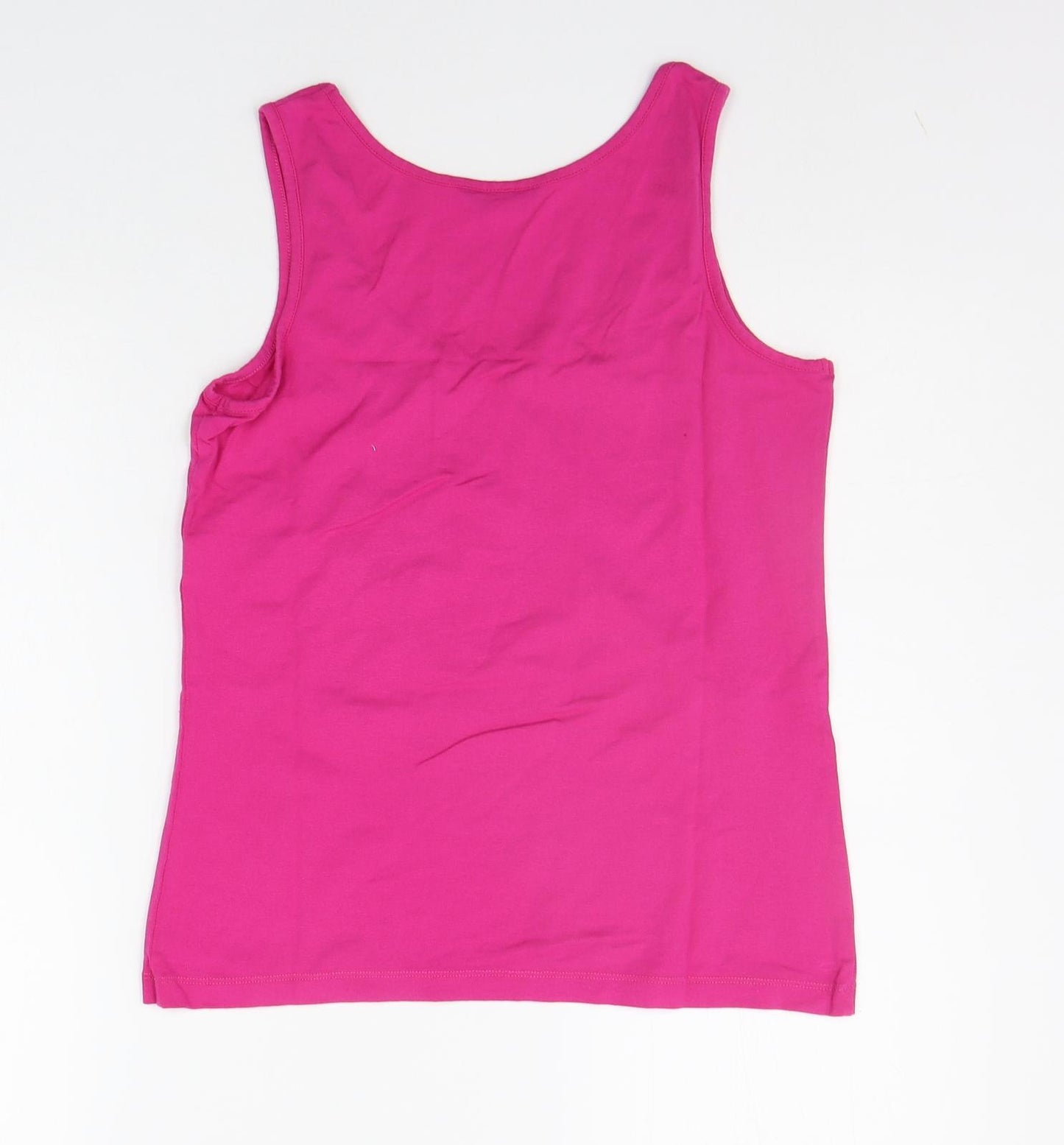 Kello Womens Pink   Basic Tank Size 12
