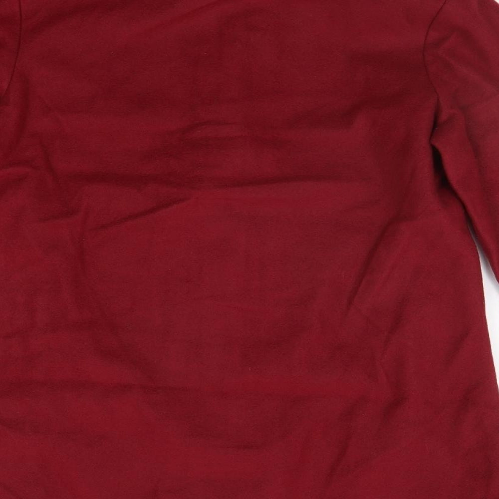 Gabriella Vicenza Womens Red   Jacket Coat Size 10