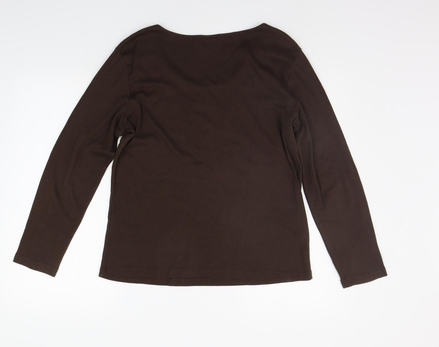 Casual comfort Womens Brown   Pullover Jumper Size 14