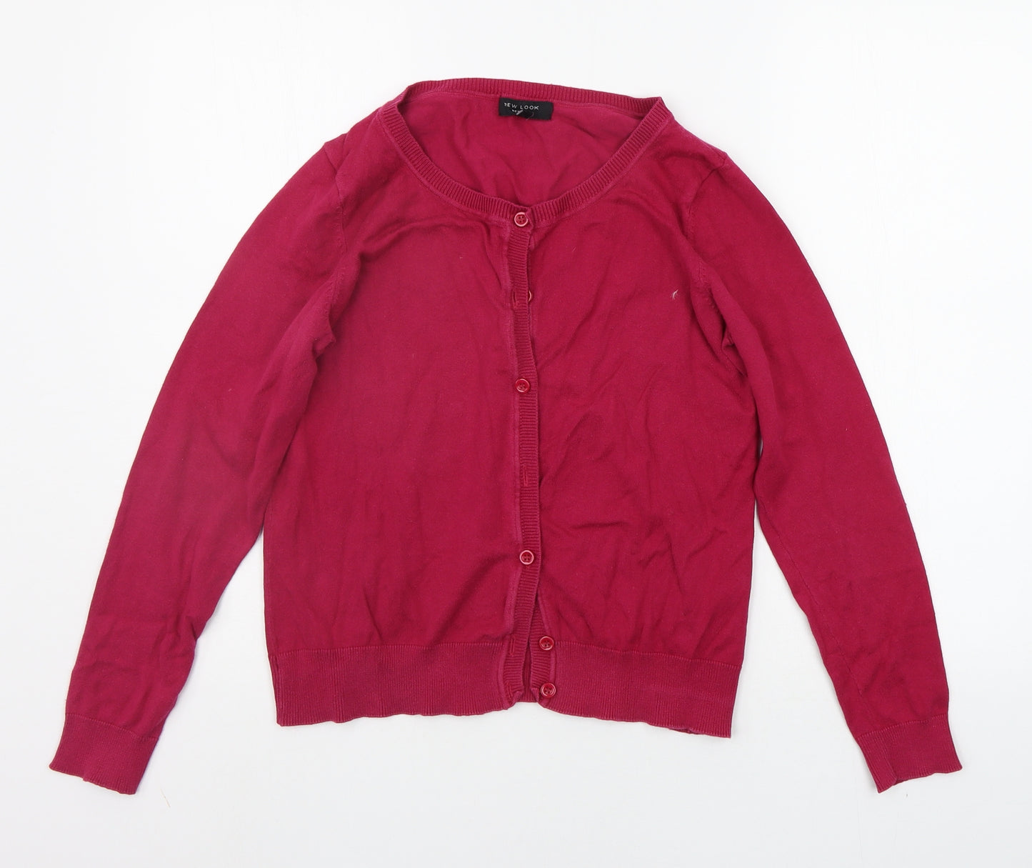 New Look Womens Pink   Cardigan Jumper Size 14