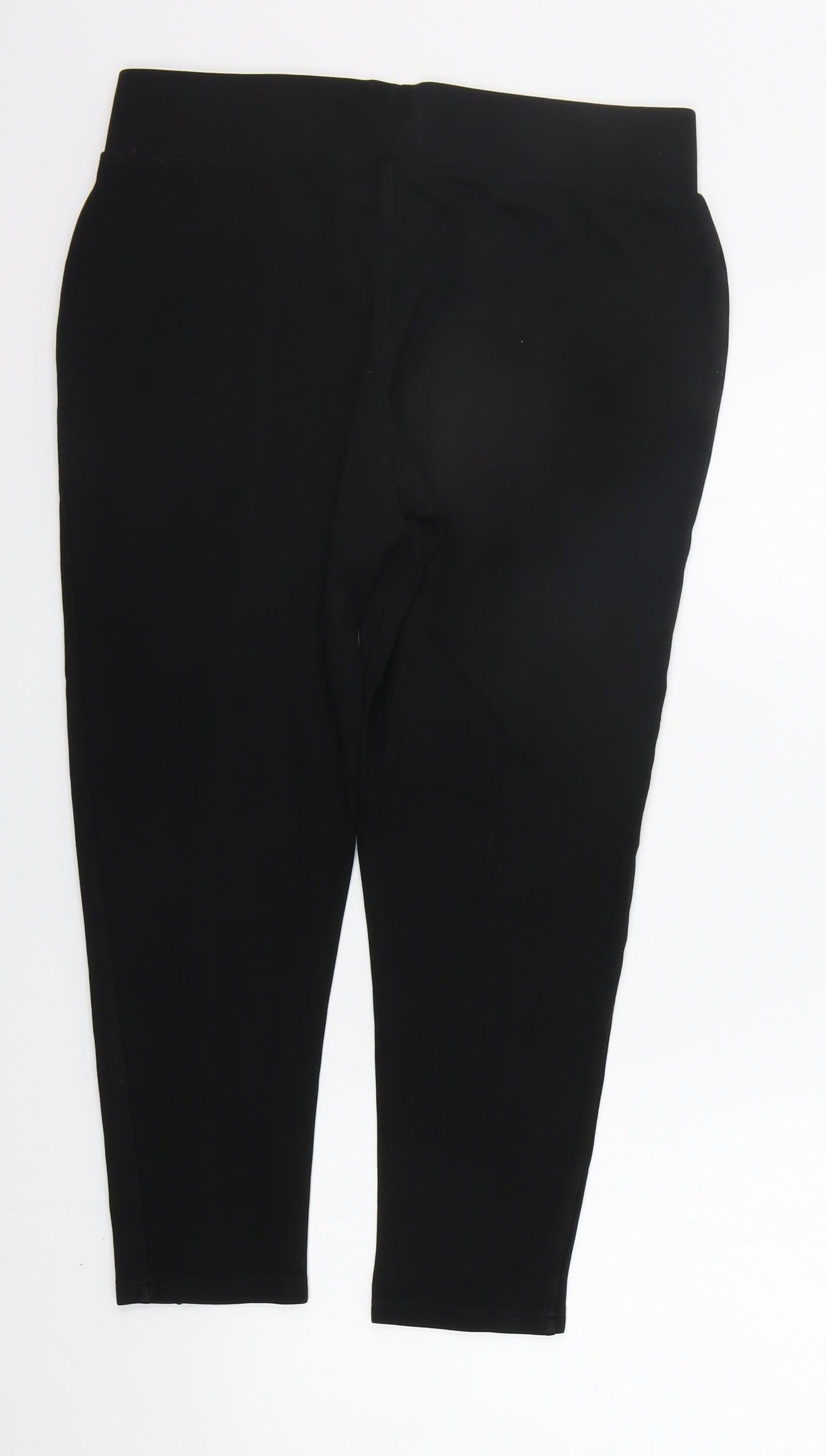 NEXT Womens Black   Trousers  Size 12 L22 in