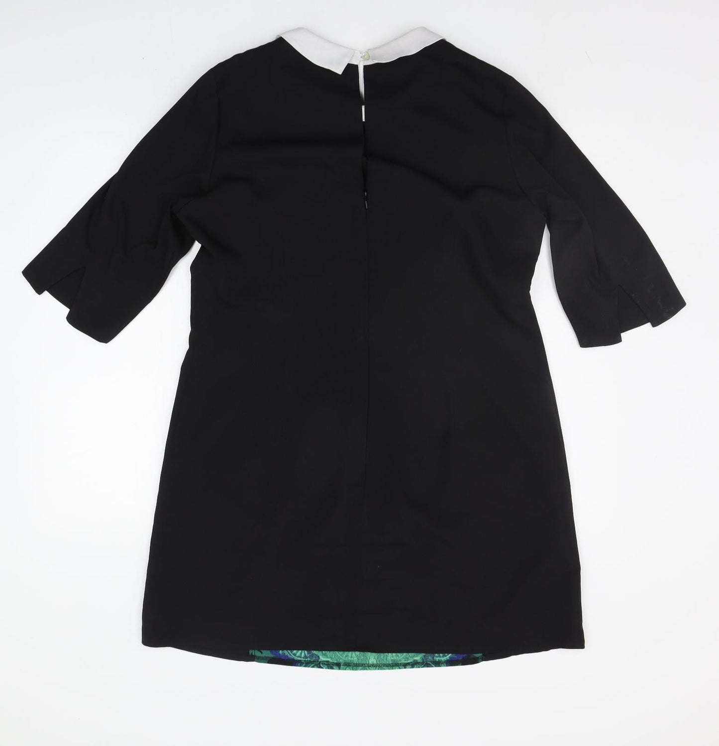 LIMITED COLLECTION Womens Black Geometric  A-Line  Size 16