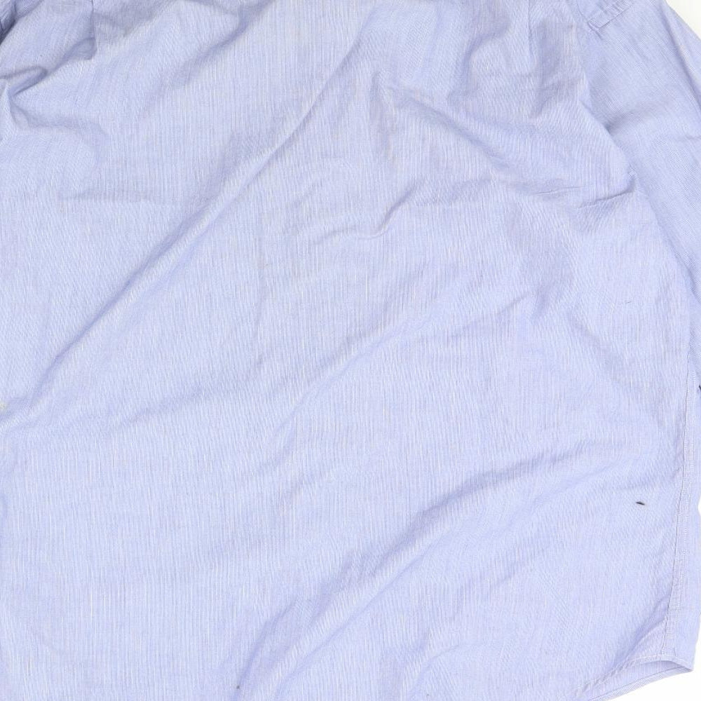 Kurt Geiger Mens Blue    Dress Shirt Size 40