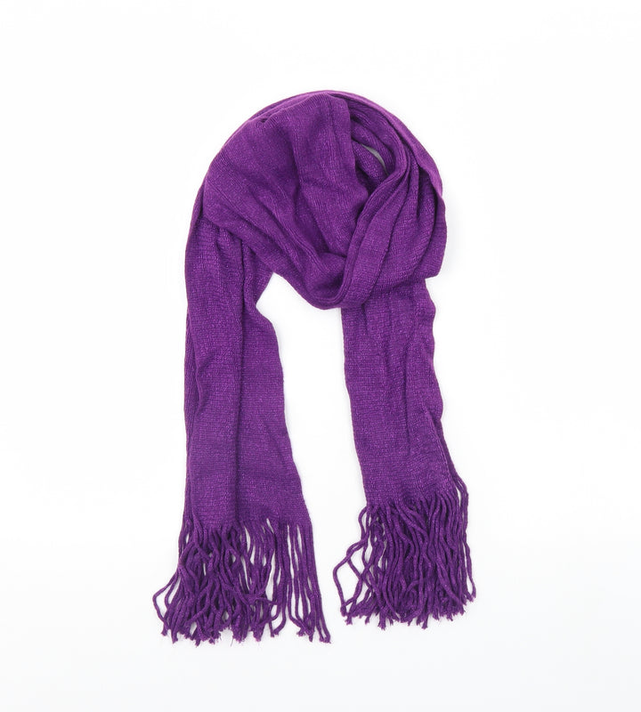 Preworn Womens Purple Scarf