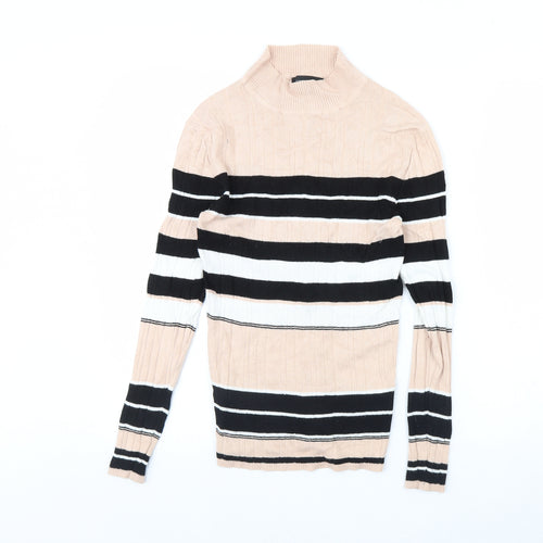 Atmosphere Womens Pink Striped  Pullover Jumper Size 18