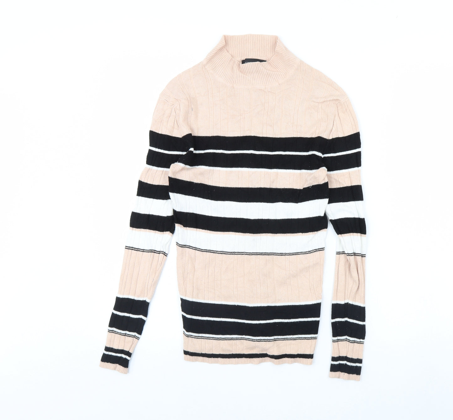 Atmosphere Womens Pink Striped  Pullover Jumper Size 18